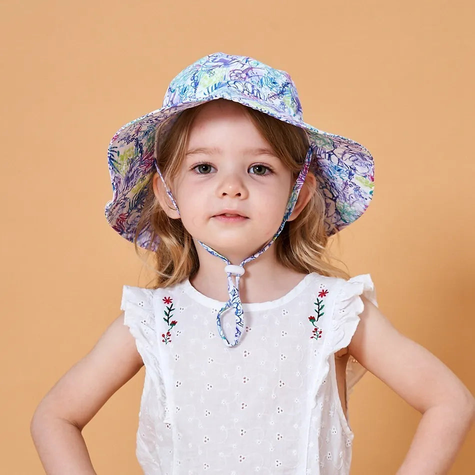 Cappellino Estivo per Bambini - Panama per Sole e Spiaggia 🧢🌞