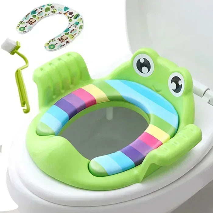 🚽Riduttore WC per Bambini con Scaletta – Comfort e Divertimento per il Tuo Piccolo! 🚽