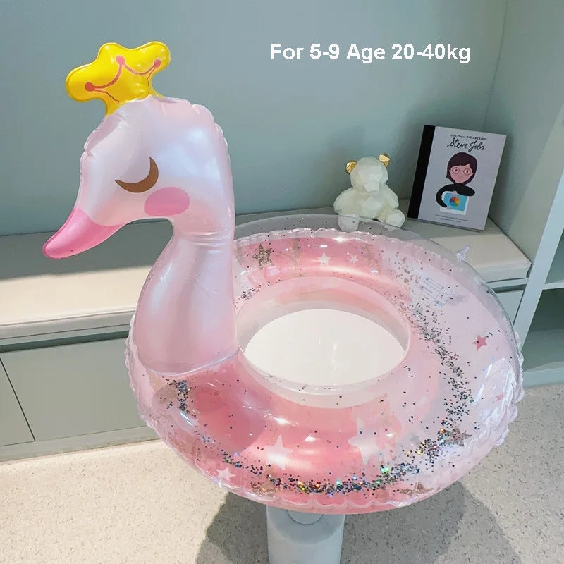 Anello Gonfiabile Unicornio e Cigno - Gioco Acquatico per Bambini e Adulti 🦄🦢