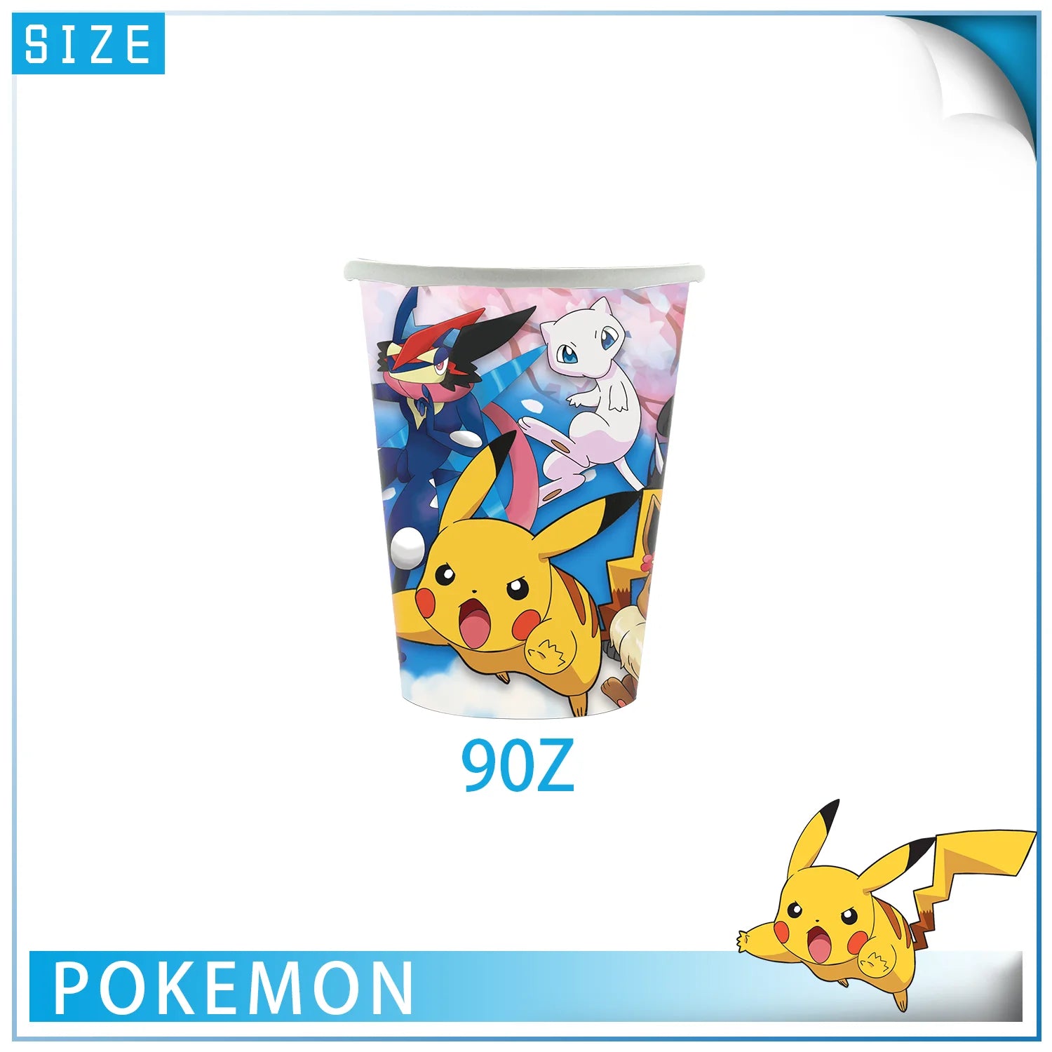 Pokemon Birthday Party Decor Disposable Tableware Cup Plate Napkin Tablecloth Pikachu Kids Baby Shower Party Supplies