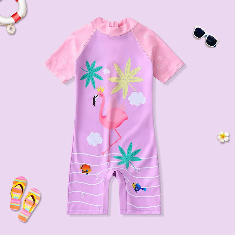 Costume da Bagno Bambini - Intero con Stampe Cartonate 🌊🏖️