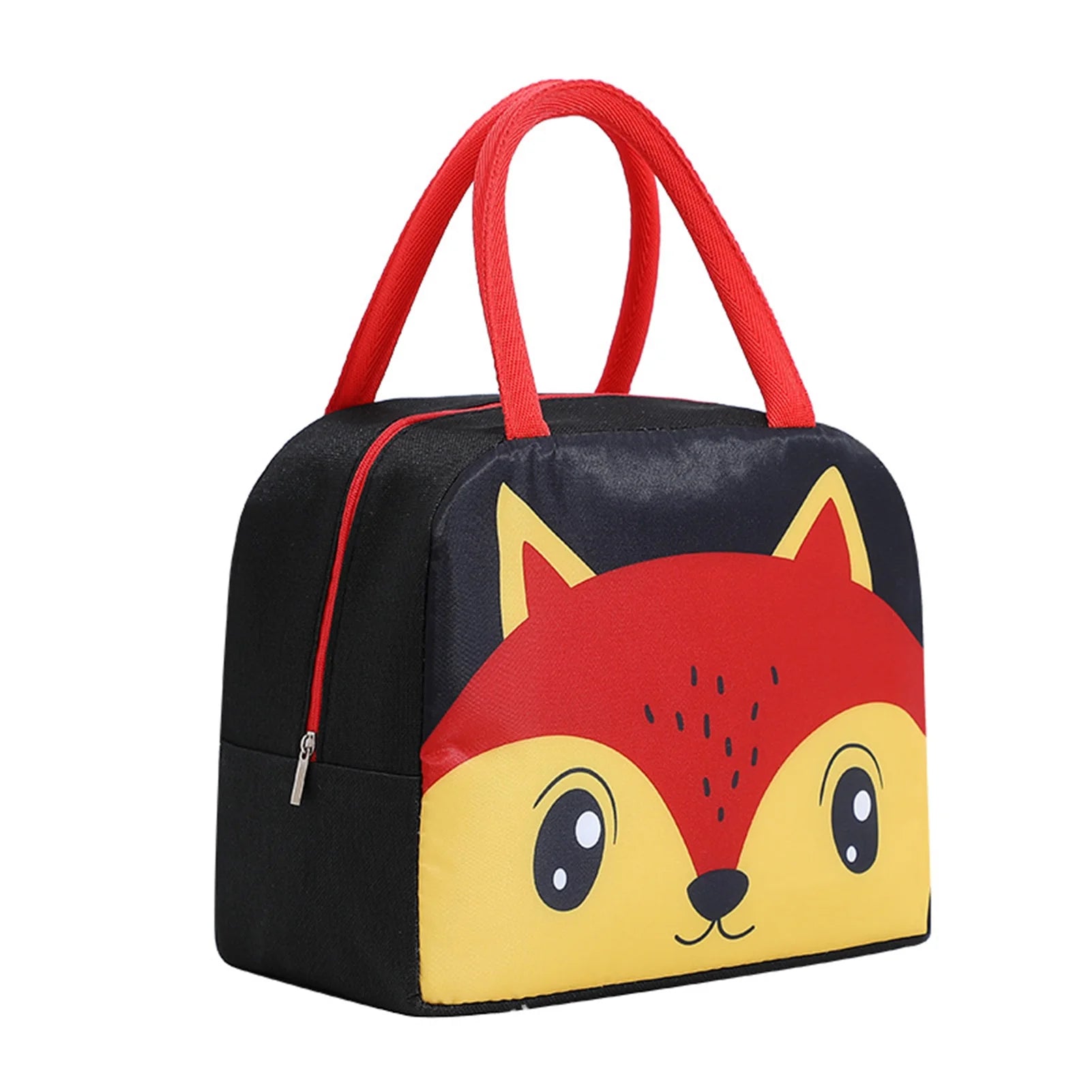 Borsa per il Pranzo Carina con Motivo Cartoon - Borsa Termica Insulata per Bambini