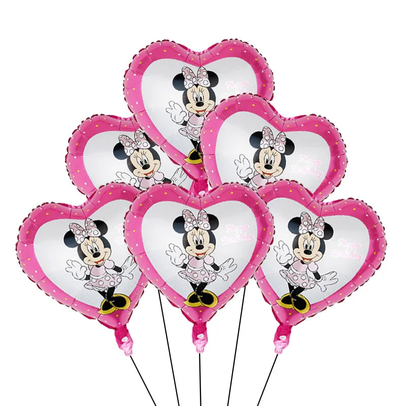 🎀 Decorazioni per Festa di Compleanno Minnie Mouse – Kit Tavola Usa e Getta per Bambine 🎀