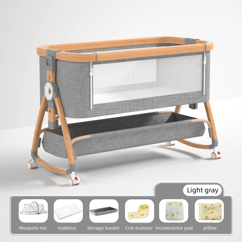 🍼🛏️ Culla Multifunzionale Pieghevole – Comfort e Sicurezza per il Tuo Bebè! 🛏️🍼