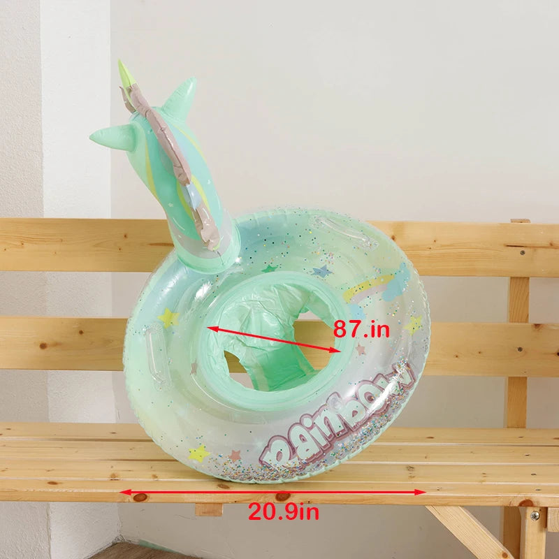 Anello Gonfiabile Unicornio e Cigno - Gioco Acquatico per Bambini e Adulti 🦄🦢