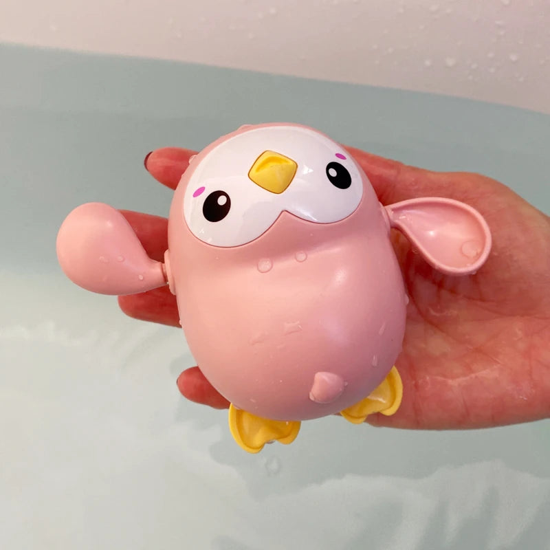 Giocattolo da Bagno per Bambini - Anatroccolo e Pinguino Spruzzatori d'Acqua