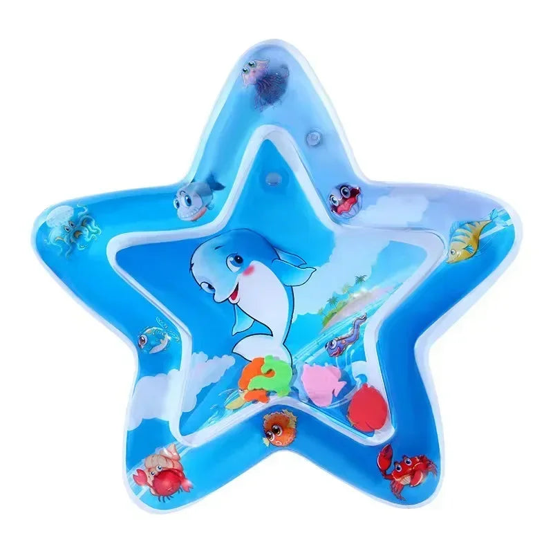 🌊🐠 Tappetino Acquatico Gonfiabile – Divertimento e Sviluppo Sensoriale per il tuo Bebè! 🐠🌊