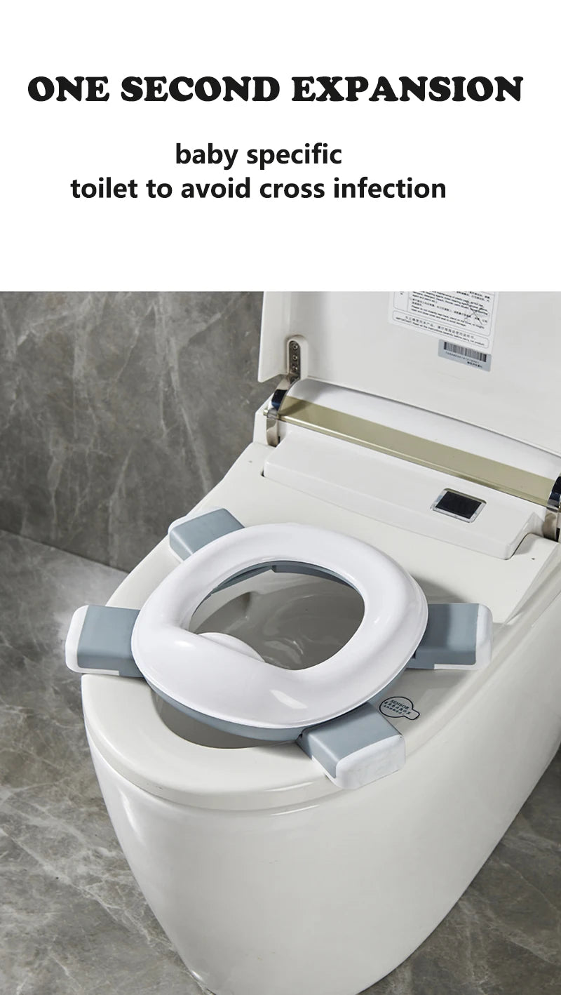 🚼✨ Vasino Portatile in Silicone 3 in 1 – Il Compagno Perfetto per il Tuo Bambino in Viaggio! ✨🚼