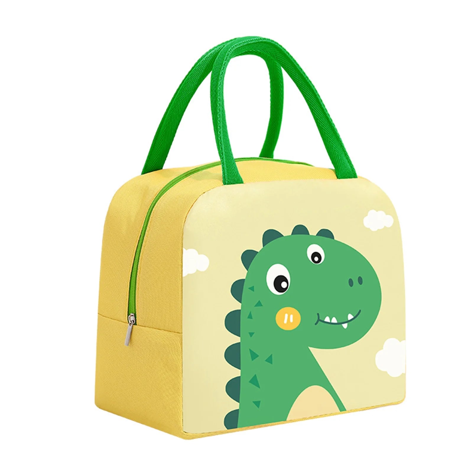 Borsa per il Pranzo Carina con Motivo Cartoon - Borsa Termica Insulata per Bambini
