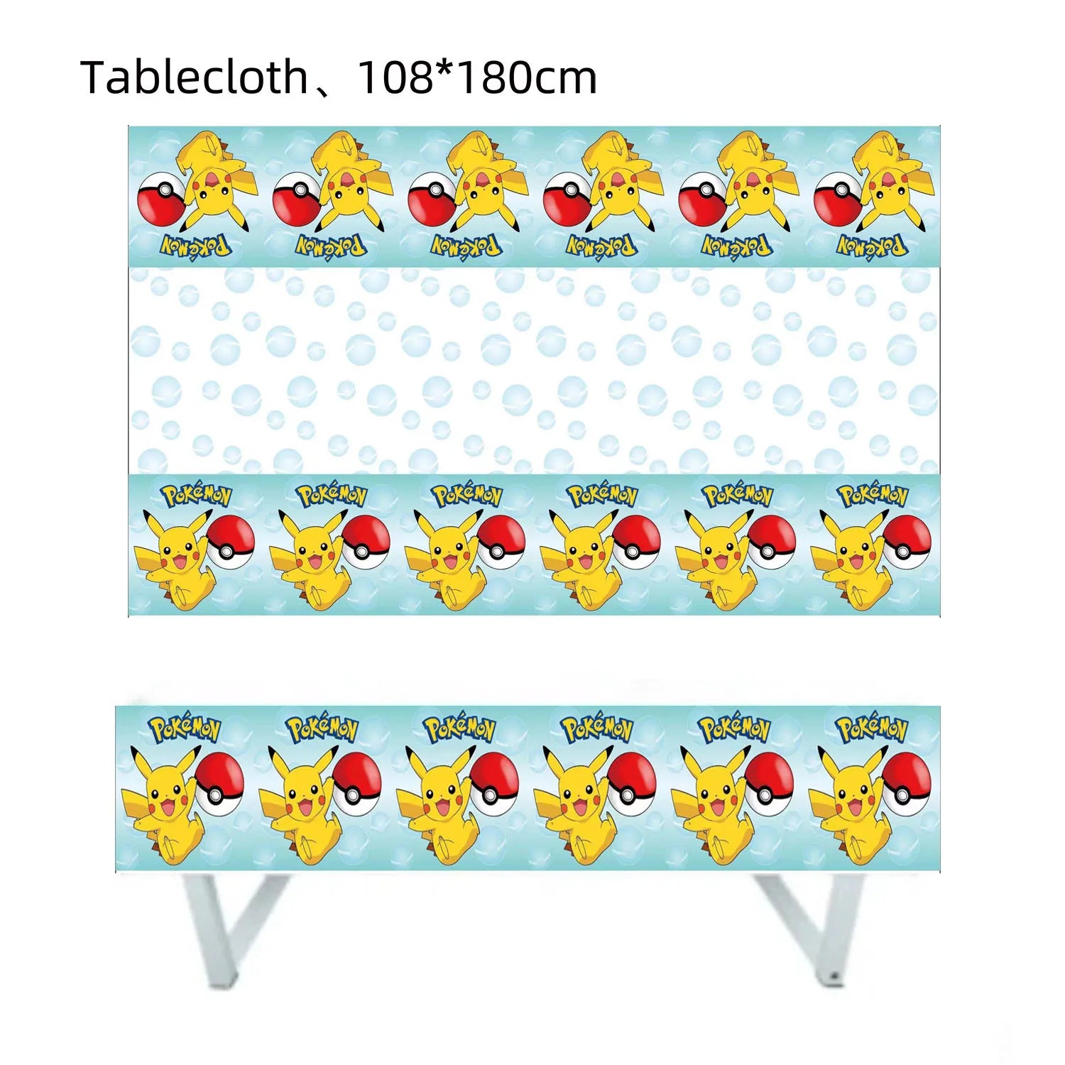 Pokemon Birthday Party Decor Disposable Tableware Cup Plate Napkin Tablecloth Pikachu Kids Baby Shower Party Supplies