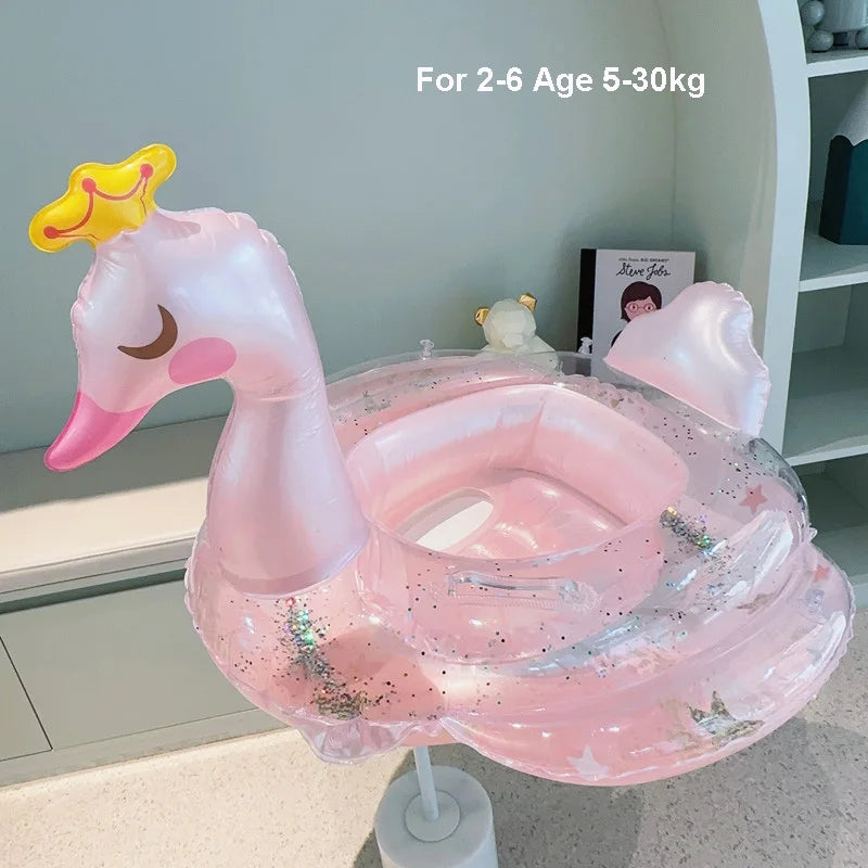 Anello Gonfiabile Unicornio e Cigno - Gioco Acquatico per Bambini e Adulti 🦄🦢