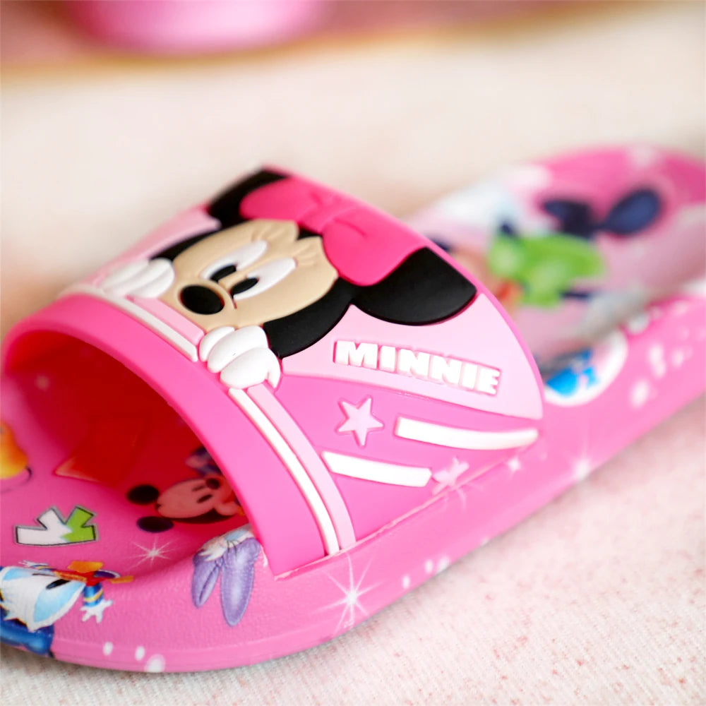☀️ Sandali Estivi Disney Minnie – Antiscivolo, Colorati e Super Comodi per Bambini ☀️