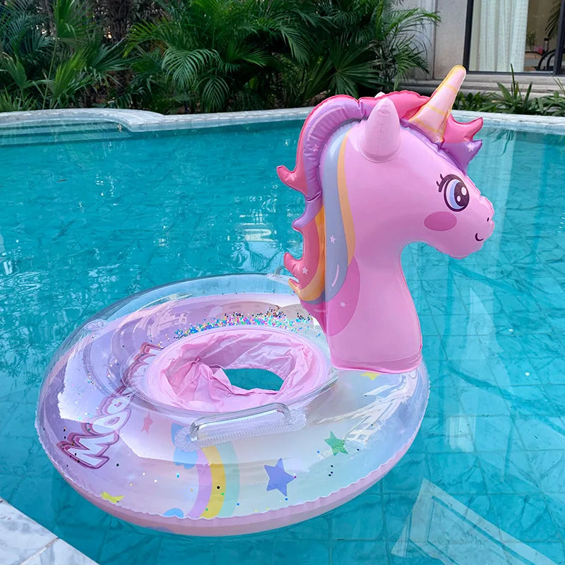 Anello Gonfiabile Unicornio e Cigno - Gioco Acquatico per Bambini e Adulti 🦄🦢