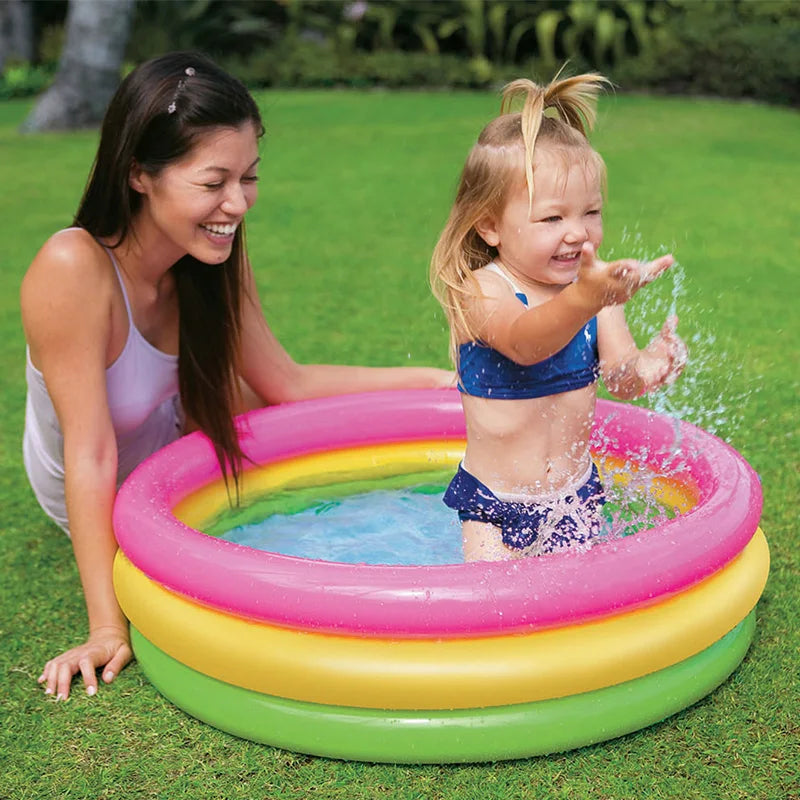 Piscina Gonfiabile Mini per Bambini - Giochi d'Estate all'Aperto 🏊‍♂️☀️