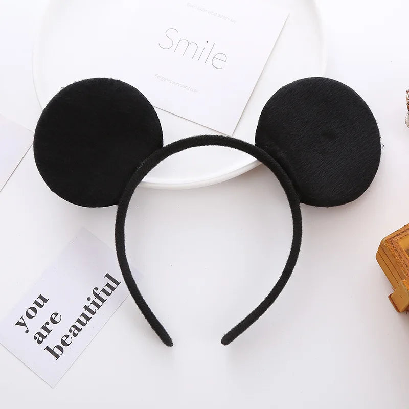 🎀🐭 Cerchietti Orecchie Minnie e Topolino – Accessorio Brillante per Piccole Star delle Feste! 🥳✨