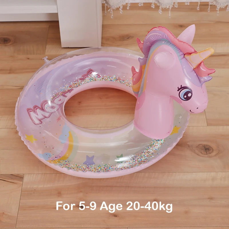 Anello Gonfiabile Unicornio e Cigno - Gioco Acquatico per Bambini e Adulti 🦄🦢