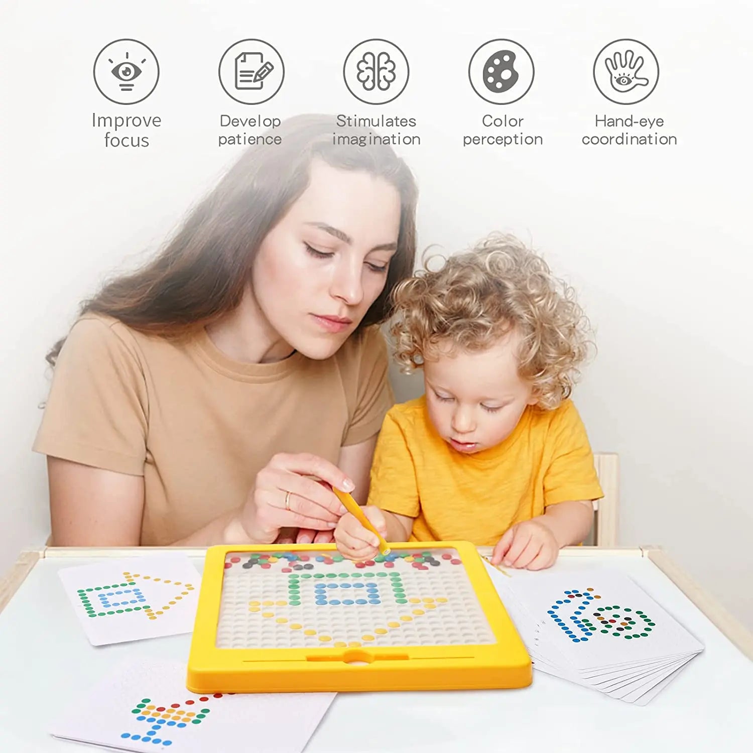 Lavagna Magnetica per Bambini - Gioco Educativo da Viaggio 🎨🧲