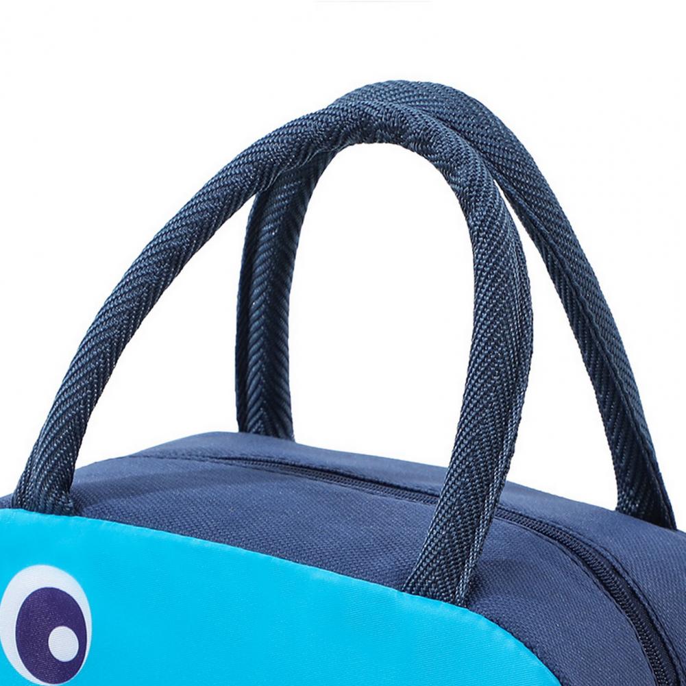Borsa per il Pranzo Carina con Motivo Cartoon - Borsa Termica Insulata per Bambini