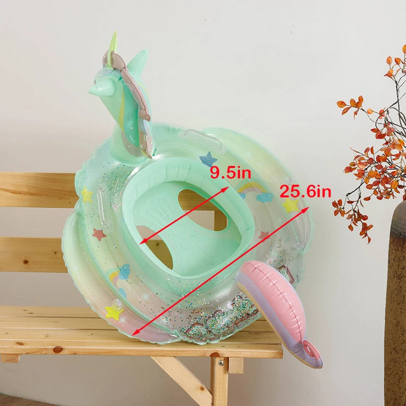 Anello Gonfiabile Unicornio e Cigno - Gioco Acquatico per Bambini e Adulti 🦄🦢