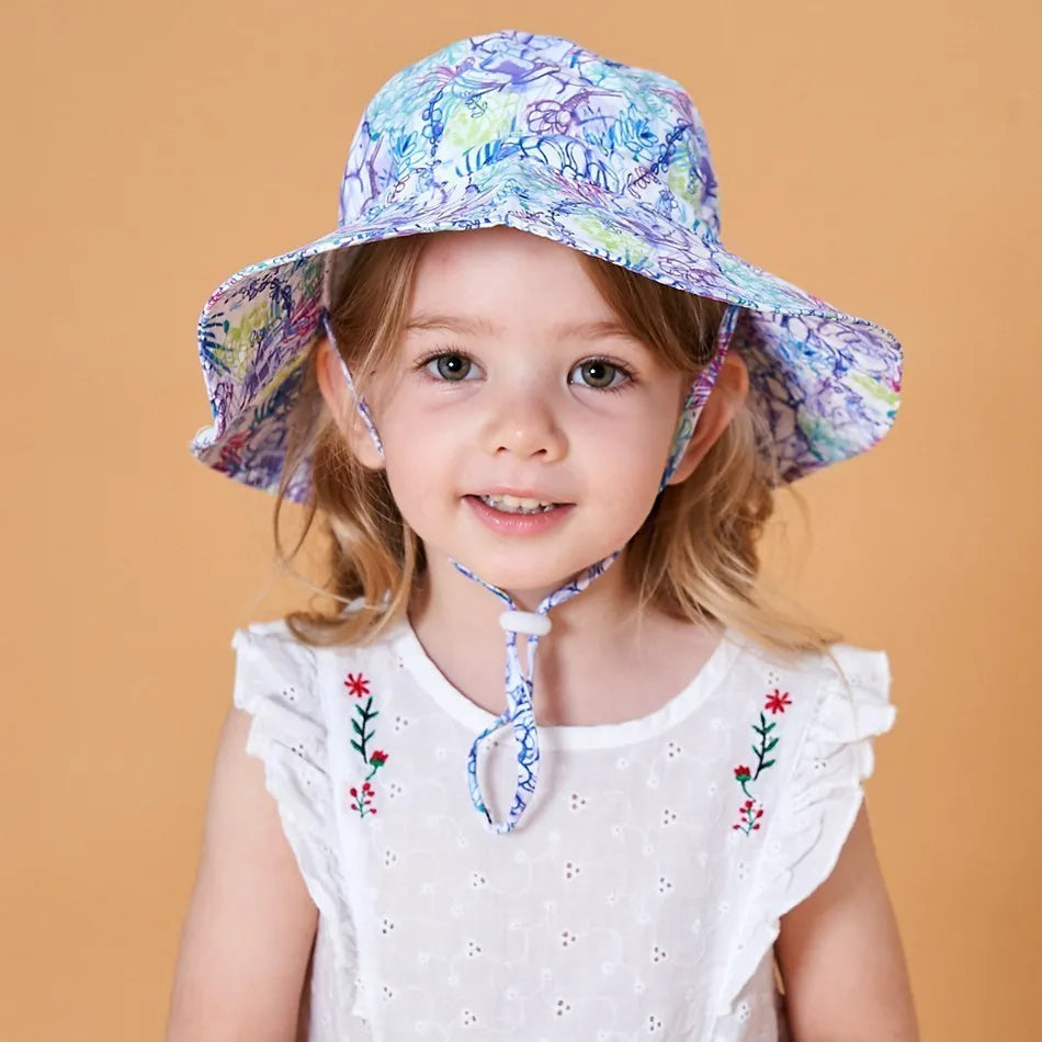 Cappellino Estivo per Bambini - Panama per Sole e Spiaggia 🧢🌞