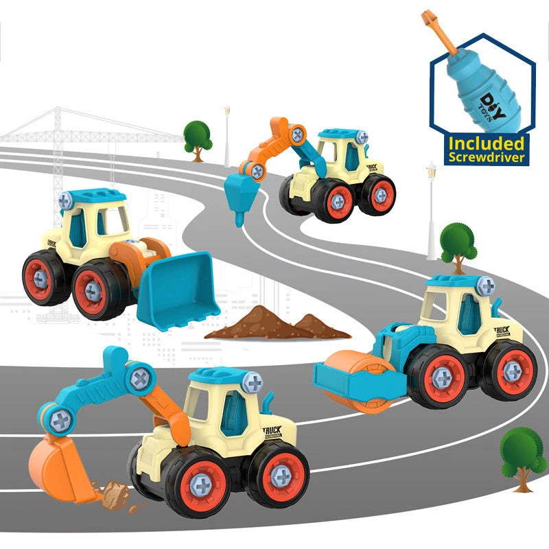 🔧🚜 Camion da Costruzione Smontabile – Divertimento e Apprendimento! 🚜🔧