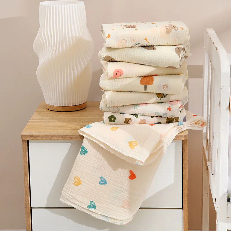 🍼🛁 Copertina Swaddle in Mussola di Cotone – Morbide Coccole per il Tuo Bebè! 🛁🍼