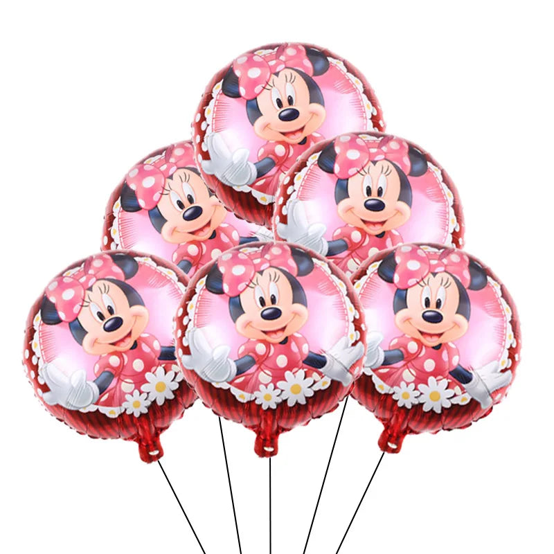 🎀 Decorazioni per Festa di Compleanno Minnie Mouse – Kit Tavola Usa e Getta per Bambine 🎀