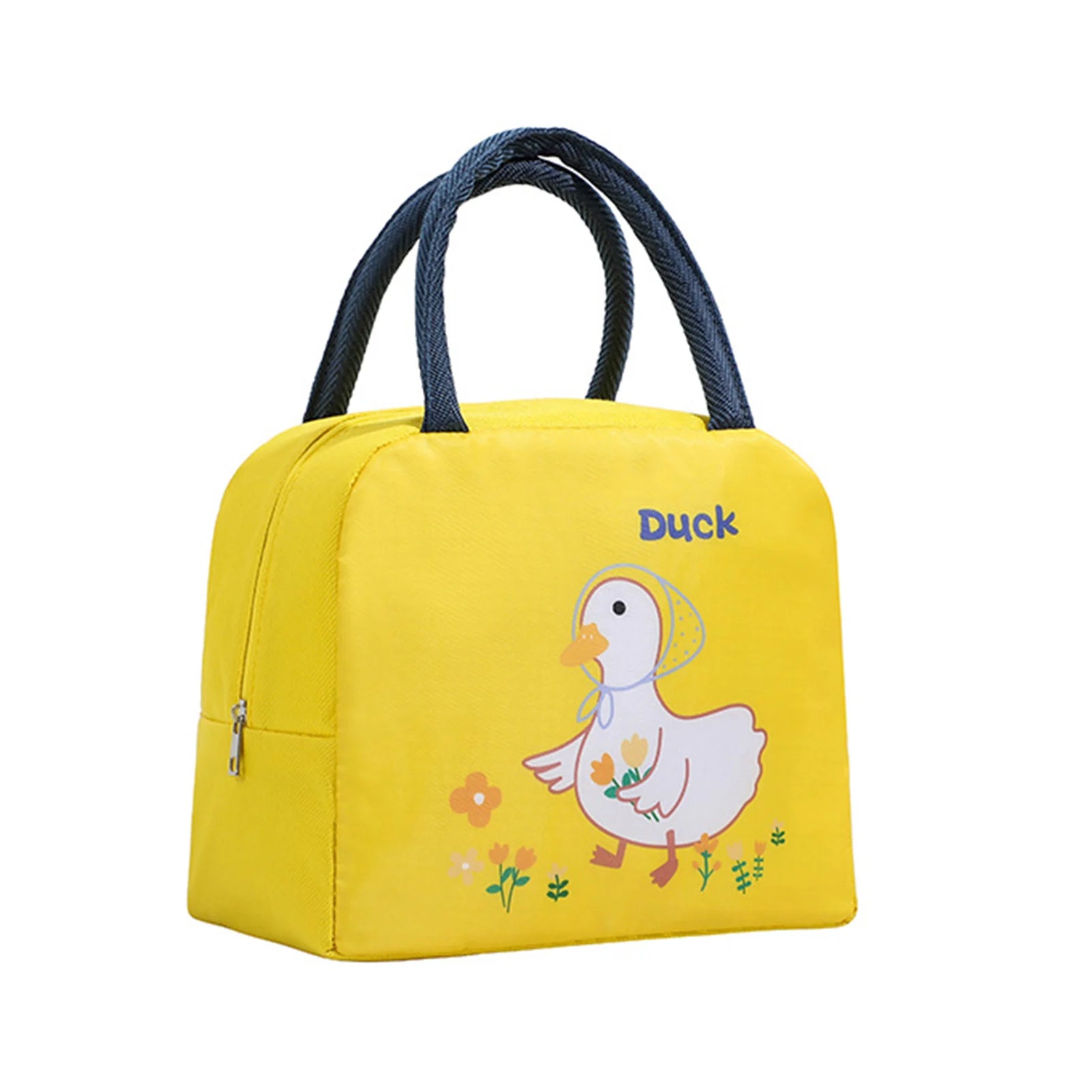 Borsa per il Pranzo Carina con Motivo Cartoon - Borsa Termica Insulata per Bambini