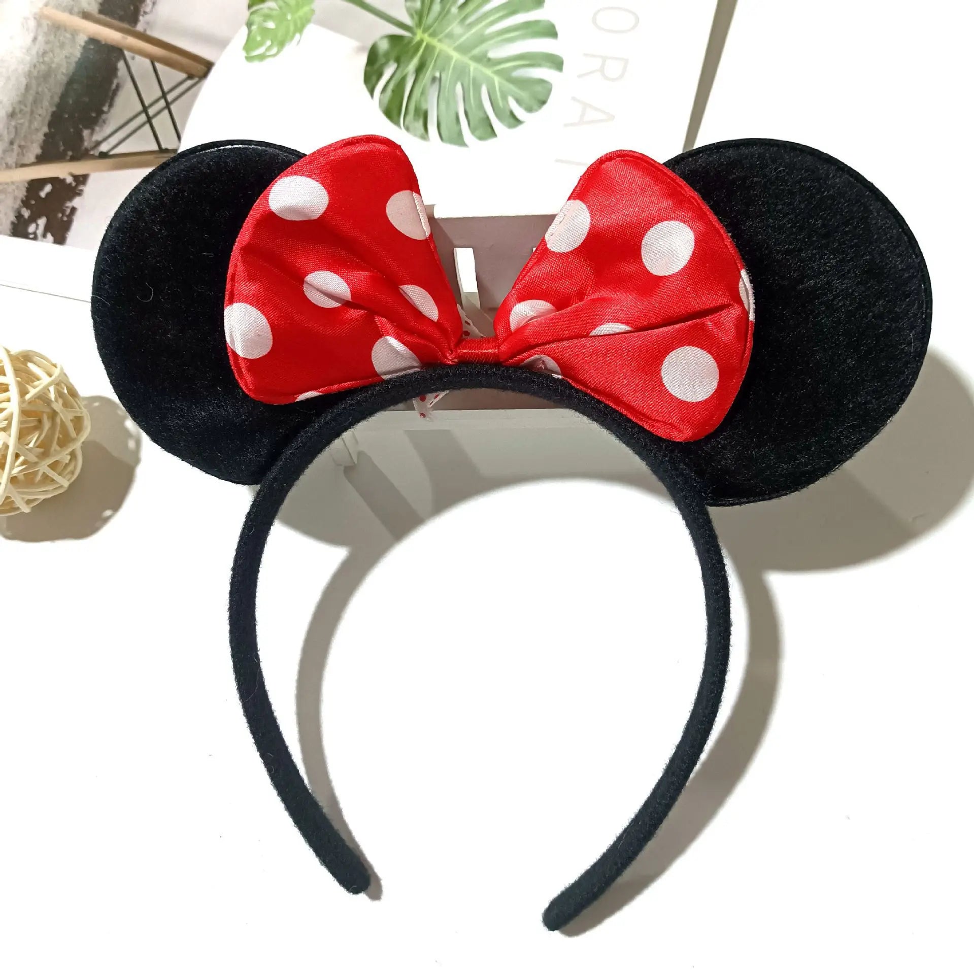 🎀🐭 Cerchietti Orecchie Minnie e Topolino – Accessorio Brillante per Piccole Star delle Feste! 🥳✨