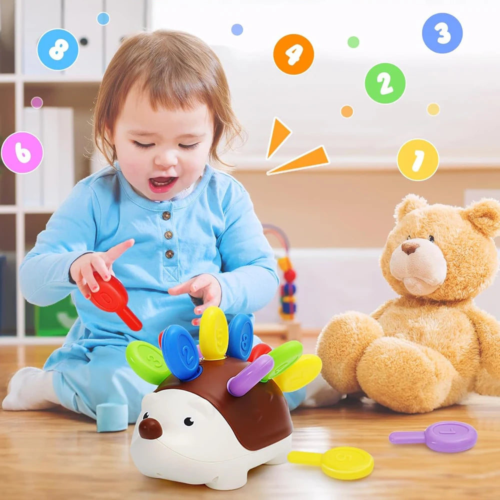 🦔✨ Riccio Montessori – Gioco Educativo per lo Sviluppo Motorio! ✨🦔