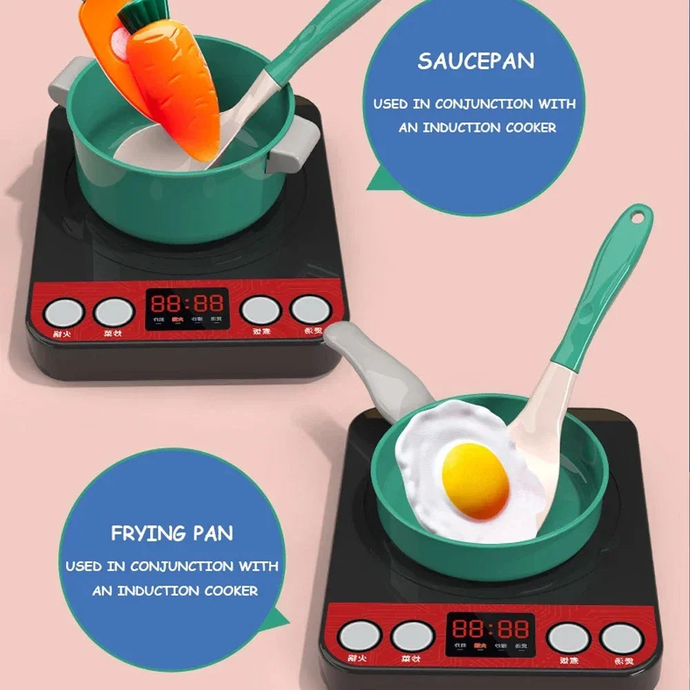 🍳 Set Cucina Giocattolo – 92/69/59 Pezzi per Piccoli Chef! 🥕🍽️