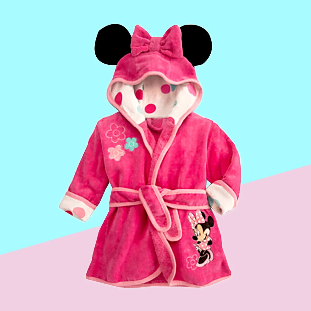 🛏️❄️ Pigiama in Flanella Minnie Mouse – Invernale, Caldo e Morbidissimo per Bambine ❄️🛏️