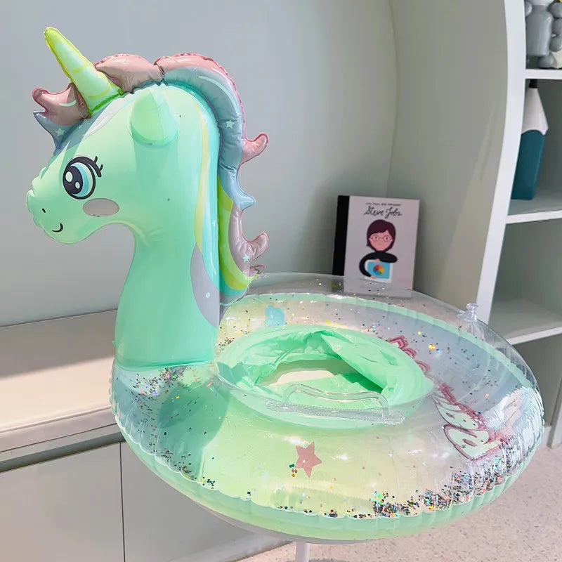 Anello Gonfiabile Unicornio e Cigno - Gioco Acquatico per Bambini e Adulti 🦄🦢