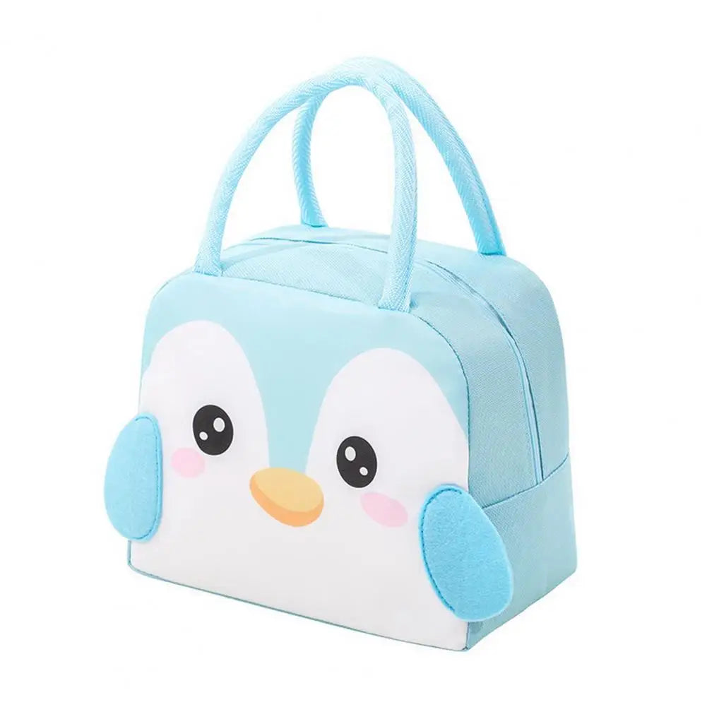 Borsa per il Pranzo Carina con Motivo Cartoon - Borsa Termica Insulata per Bambini