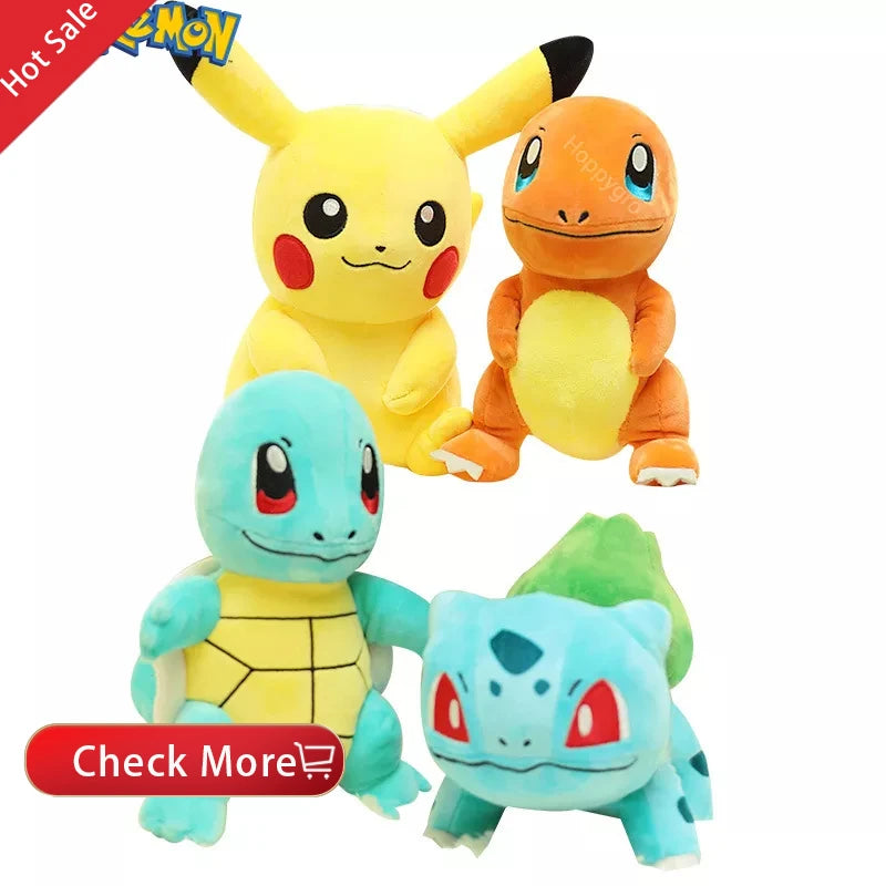 🐾 Peluche Pokémon 20CM – Morbidi, Coccolosi e Irresistibili! ⚡🧸
