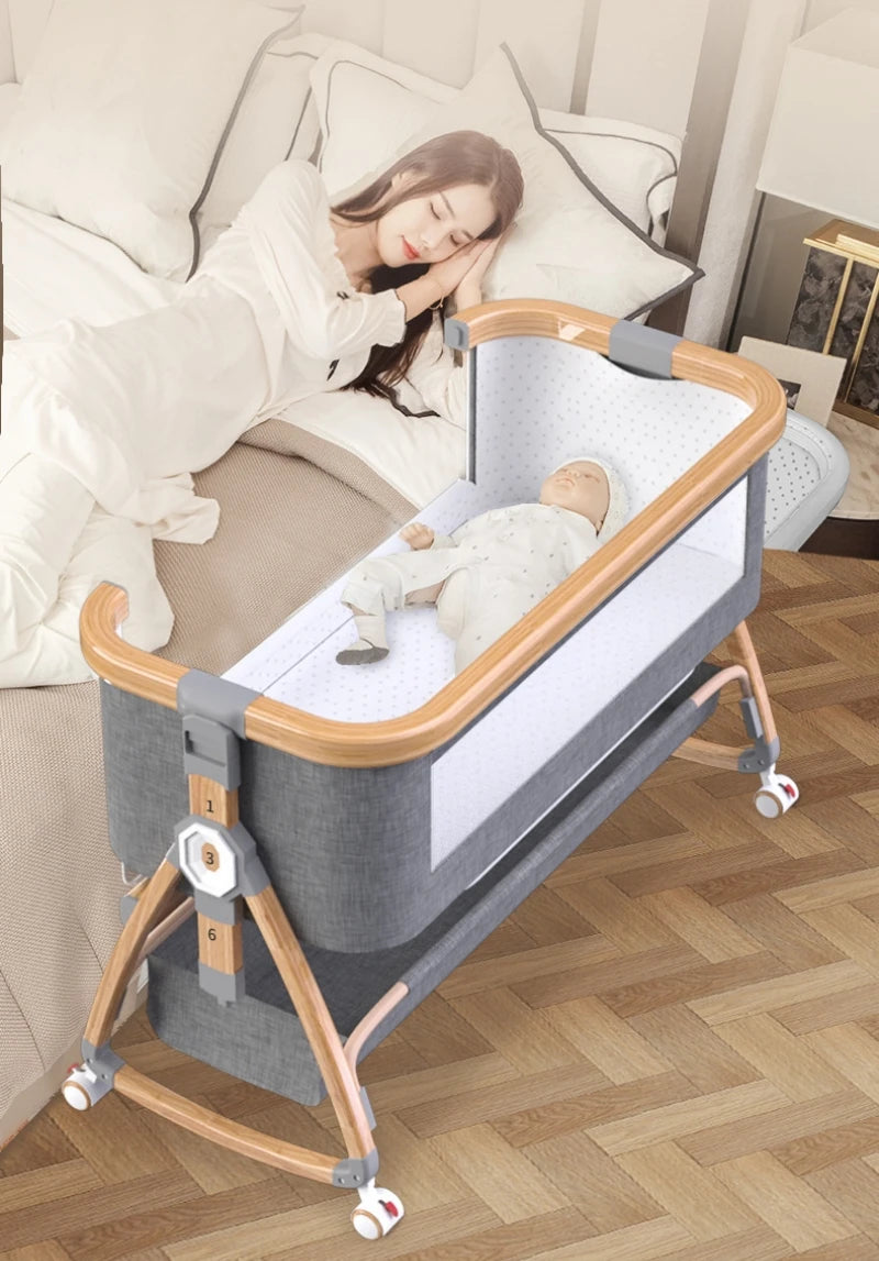 🍼🛏️ Culla Multifunzionale Pieghevole – Comfort e Sicurezza per il Tuo Bebè! 🛏️🍼