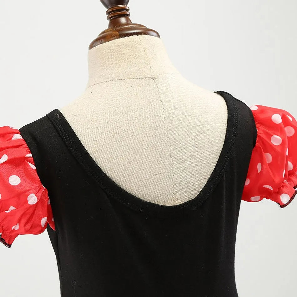 🎀🐭 Vestito Tutù Bimba – Minnie & Mickey per Piccole Stelle del Party! 🌟