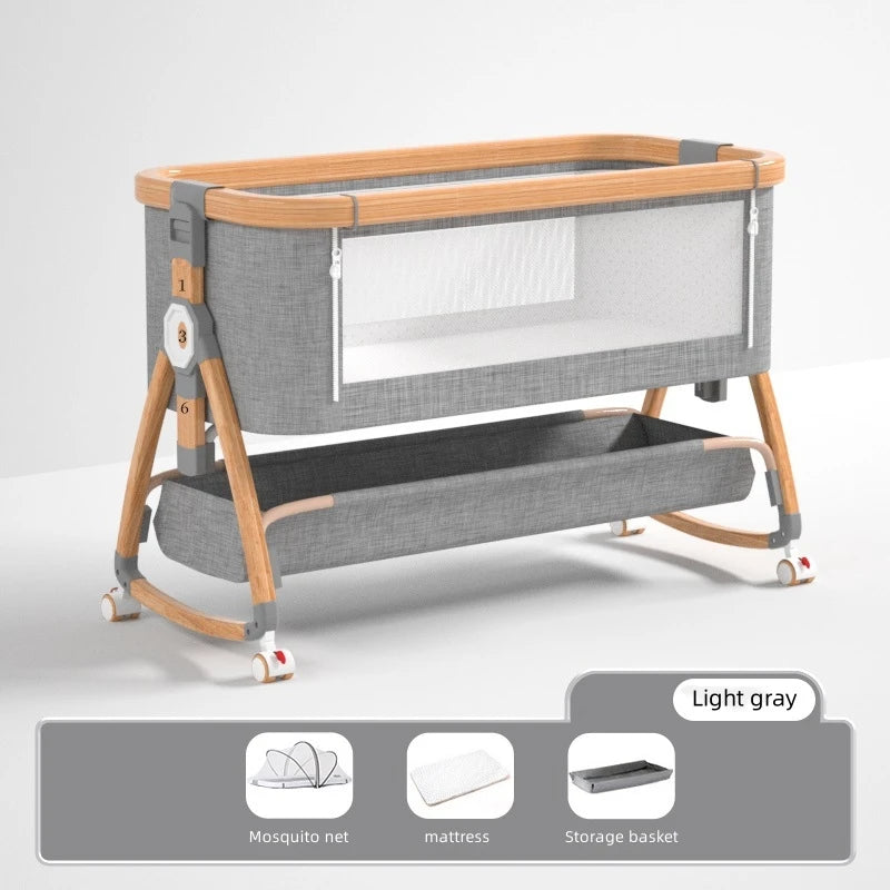🍼🛏️ Culla Multifunzionale Pieghevole – Comfort e Sicurezza per il Tuo Bebè! 🛏️🍼