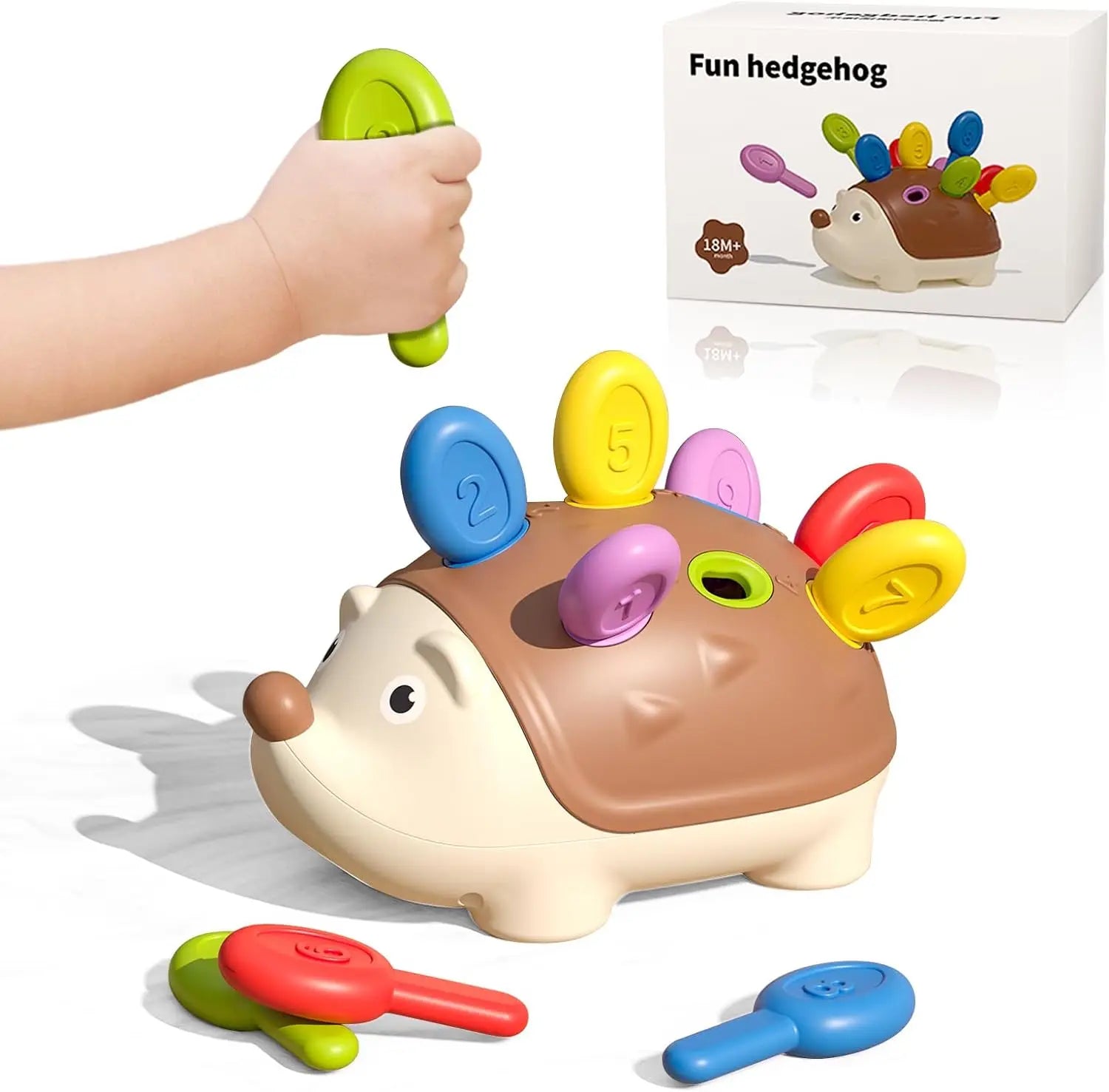 🦔✨ Riccio Montessori – Gioco Educativo per lo Sviluppo Motorio! ✨🦔