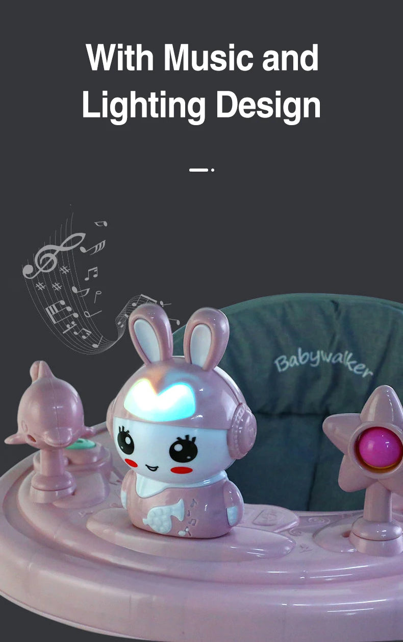 🚼🎶 Girello Musicale  – Sicurezza e Divertimento per il tuo Bebè! 🎶🚼