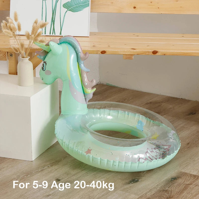 Anello Gonfiabile Unicornio e Cigno - Gioco Acquatico per Bambini e Adulti 🦄🦢