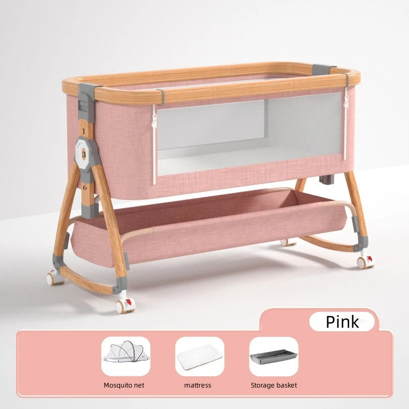 🍼🛏️ Culla Multifunzionale Pieghevole – Comfort e Sicurezza per il Tuo Bebè! 🛏️🍼