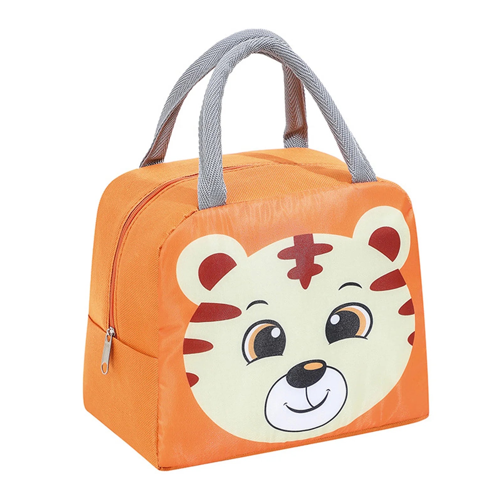 Borsa per il Pranzo Carina con Motivo Cartoon - Borsa Termica Insulata per Bambini