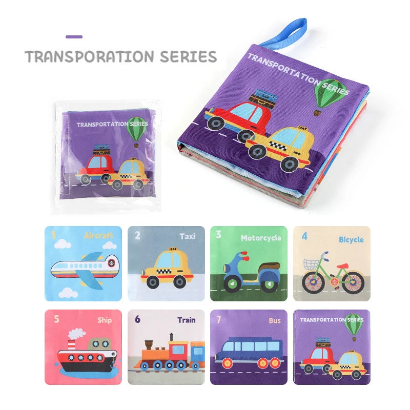 📚👶 Libri Sensoriali Morbidi Montessori – Scopri il Mondo con il Tocco! 👶📚