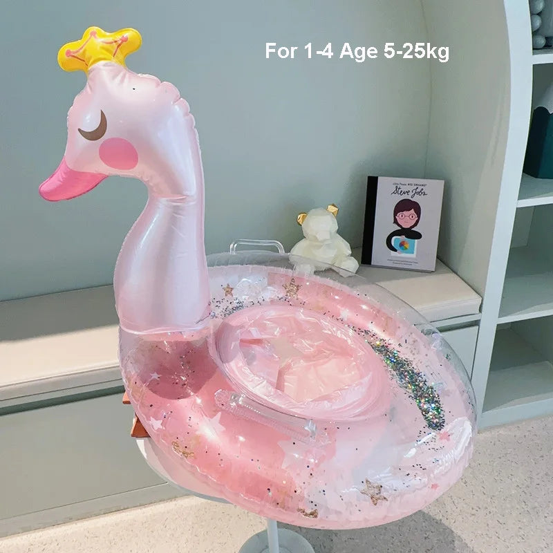 Anello Gonfiabile Unicornio e Cigno - Gioco Acquatico per Bambini e Adulti 🦄🦢