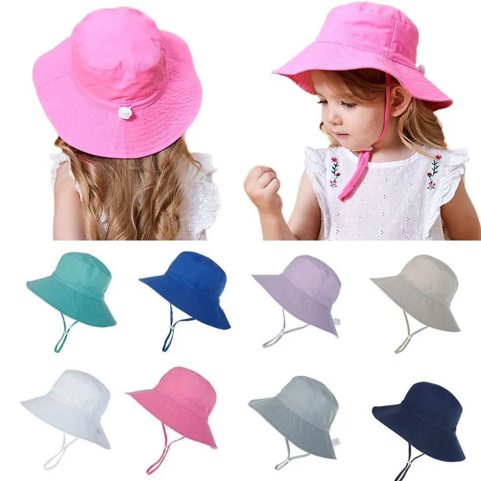 Cappellino Estivo per Bambini - Panama per Sole e Spiaggia 🧢🌞