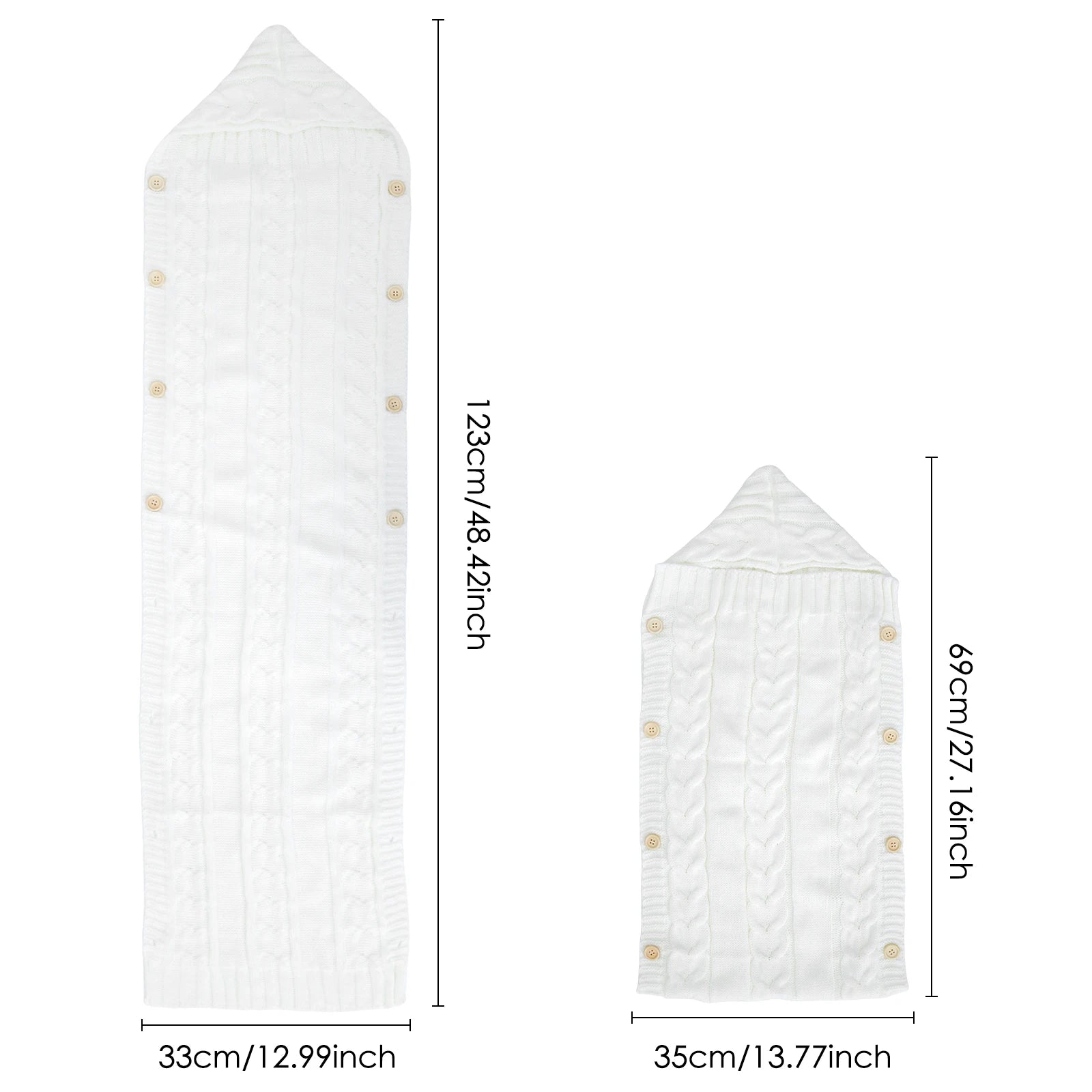 🍼💤 Morbida Coperta Fascia per Neonati – Comfort e Calore in Ogni Stagione! 💤🍼