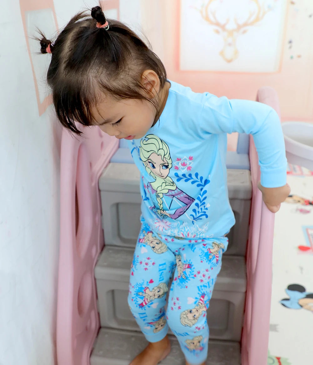 🌙💖 Set Pigiama Anna &amp; Elsa per Bambine – Morbido, Carino e Perfetto per Ogni Stagione 💖🌙