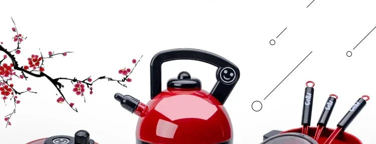 Set di Giocattoli da Cucina per Bambini – Gioco di Simulazione con Frutta e Accessori da Cucina! 🍎🍴