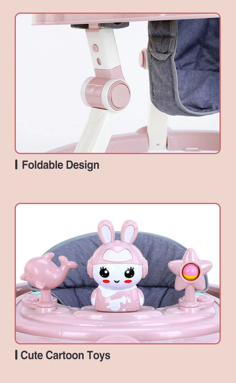 🚼🎶 Girello Musicale  – Sicurezza e Divertimento per il tuo Bebè! 🎶🚼